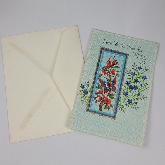 Vintage Greeting Card "Get well Soon" set of 15 - Picture 7 of 11